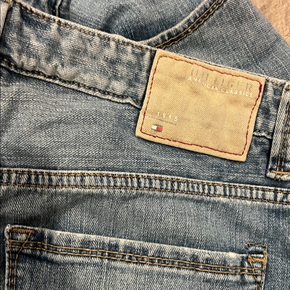 Tommy Hilfiger Blue Straight Leg Jeans - Picture 3 of 3